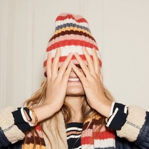 Madewell Carousel Stripe Beanie